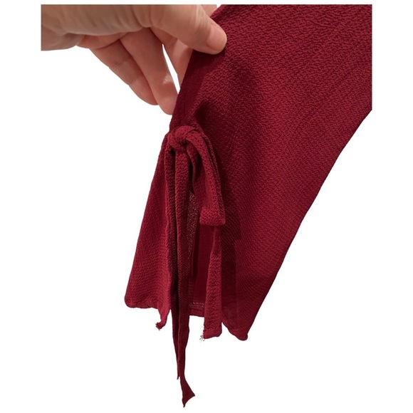 NWT TRENDY JS’ Maroon Dress Size Medium - Picture 4 of 8